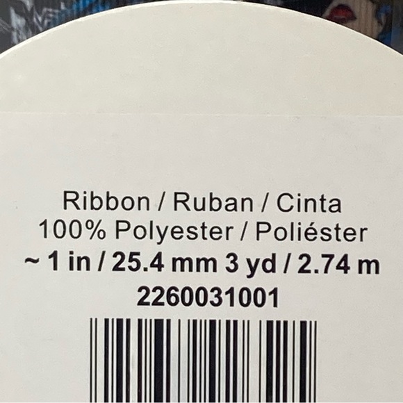 Wonder Woman DC Comics Printed Grosgrain Ribbon 5 Spools 1" 3yds Crafts - Picture 3 of 16